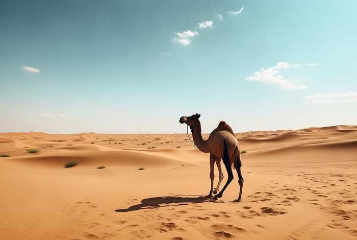 什么动物在沙漠中行走；什么动物在沙漠中行走呢