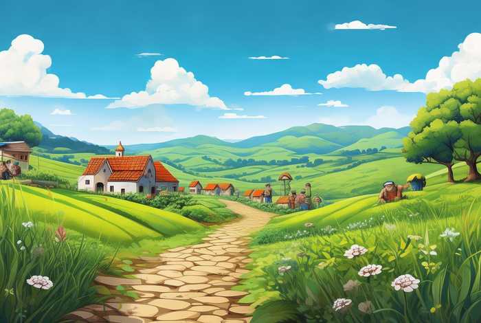 生活在农村的好处文案、生活在农村的好处文案图片