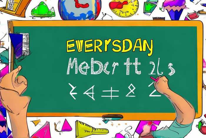 生活中的数学画报简单又好看、生活中的数学画报简单又好看图片