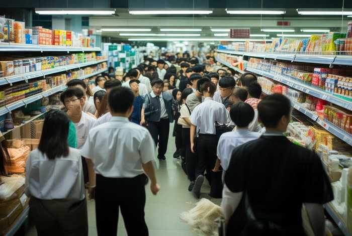 深圳部分超市出现抢购工作人员 - 深圳部分超市出现抢购工作人员事件