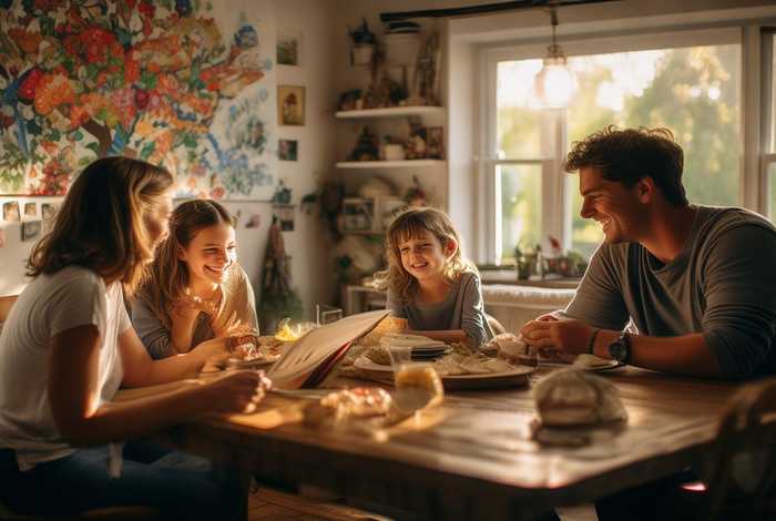 描写家庭生活的作文400字，描写家庭生活的作文400字左右