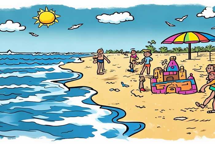 暑假生活图片配小报、暑假生活图片配小报怎么画