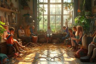 人必生活着爱才有所附丽什么意思、人必生活着 爱才有所附丽是什么意思