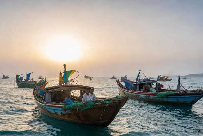 描写打鱼生活的句子 - 描写打鱼生活的句子有哪些