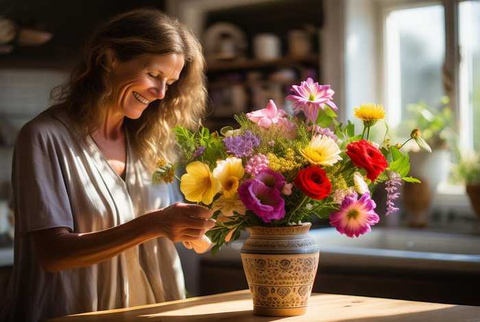 生活插花的乐趣、生活插花的乐趣是什么