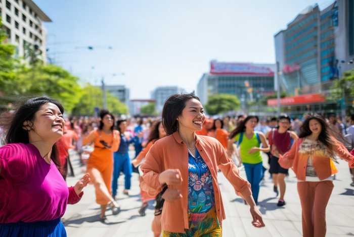 生活在东莞新编舞、生活在东莞真好广场舞