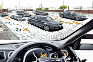 生活中倒车入库技巧图解 新手看完必会、生活中倒车入库技巧图解 6个步骤要掌握