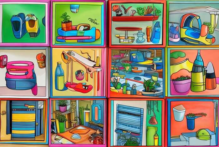 生活中的小窍门绘画、生活中的小窍门绘画作品