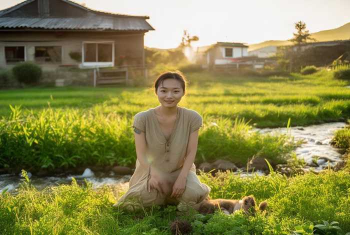 农村小爽生活，农村生活小莎