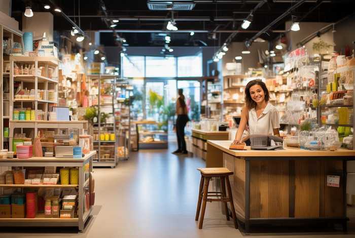 生活用品店铺图 - 生活用品店铺图案设计