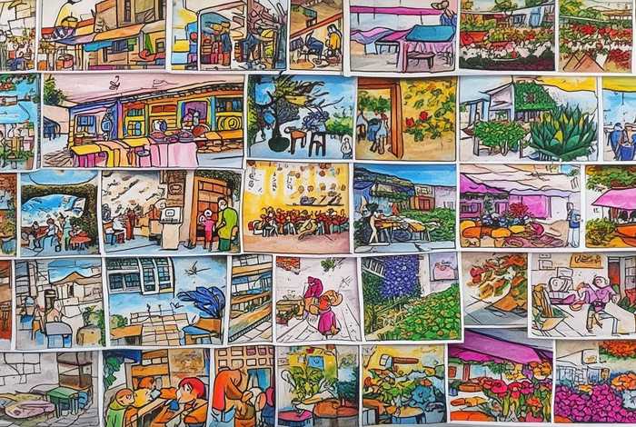 手绘生活图片素材，手绘生活图片素材大全