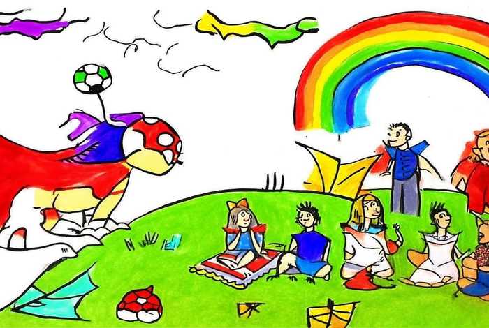 生活创意图片简笔画 - 生活创意图片简笔画彩色