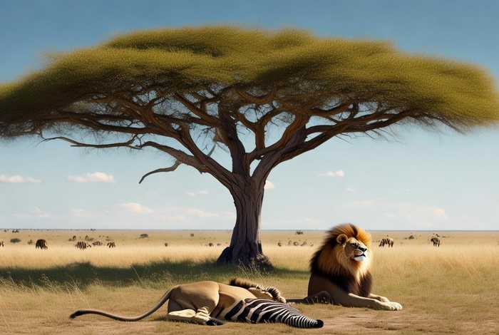 狮子生活在什么地方吃什么（狮子生活在什么地方？吃什么）