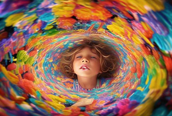 暑假生活就像一个万花筒；暑假生活就像一个万花筒,五颜六色