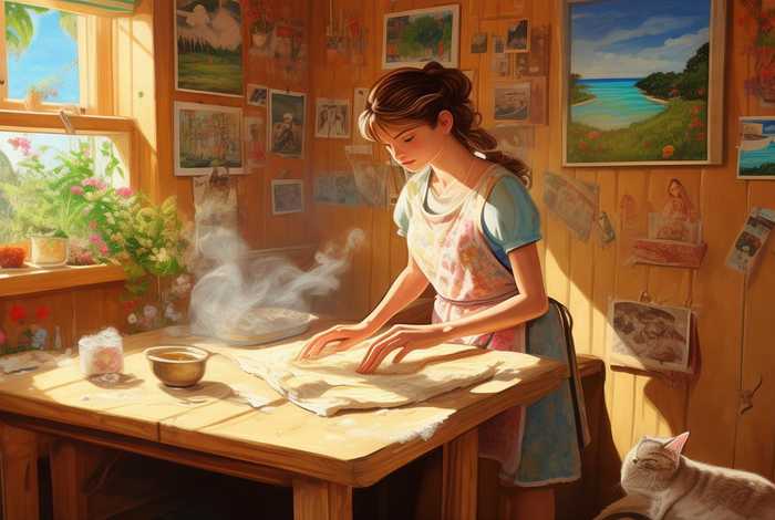 生活一角 生活一角绘画