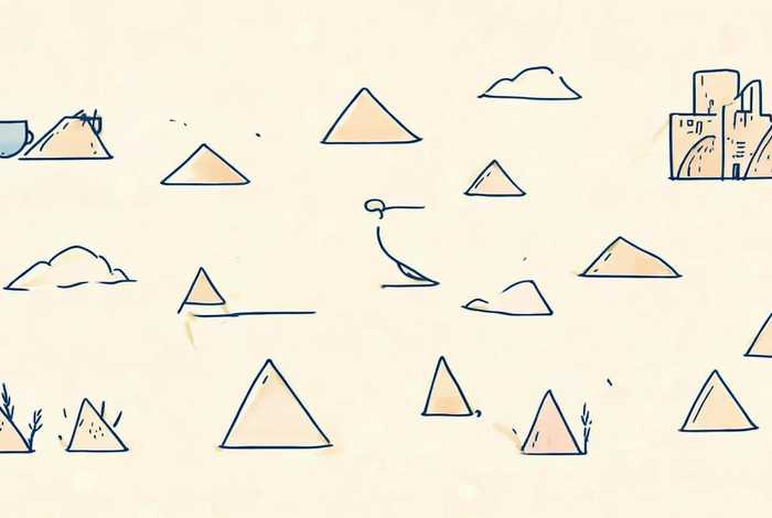 生活中的三角形 - 生活中的三角形简笔画