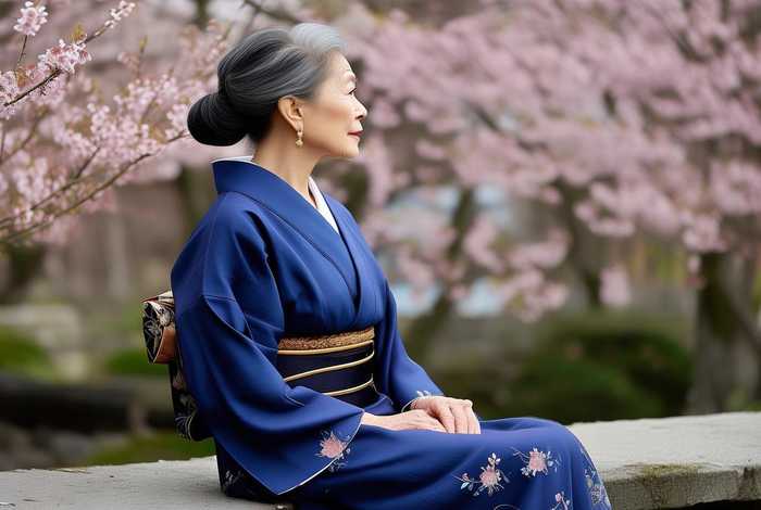 日本老太太打扮精致 - 日本老太太打扮精致图片