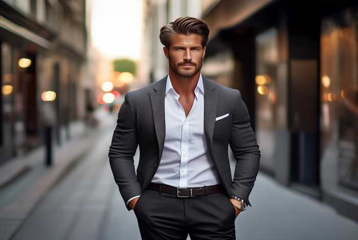 时尚型男穿搭，时尚型男穿搭图片
