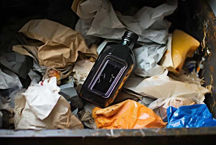 生活垃圾里出现了一小瓶废机油，生活垃圾里出现了一小瓶废机油是什么