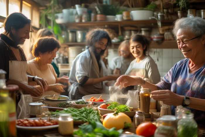 生活就是柴米油盐酱醋茶尝尽人间，生活就是柴米油盐酱醋茶的意思