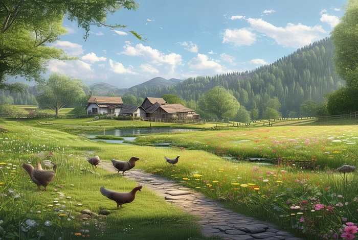 农村生活图景图片、农村生活图景图片高清 农村生活图景图片、农村生活图景图片高清