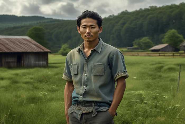 农村生活照片男生，农村生活照片男生真实