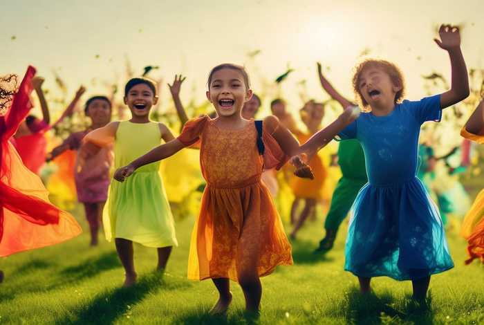 七彩生活儿歌童谣；七彩生活儿歌童谣图片