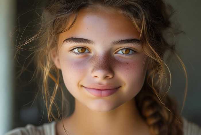 女生素颜照片 高中女生素颜照片