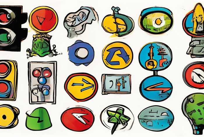 生活标志及含义大全（生活标志及含义大全简笔画）