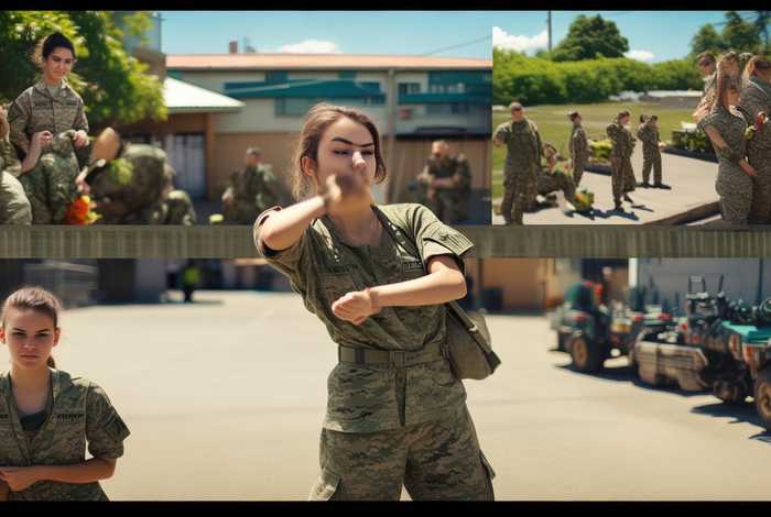 女兵日常生活视频；女兵日常生活视频大全