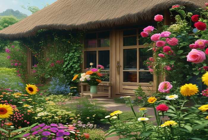 生活与花草融合，生活与花草融合的句子