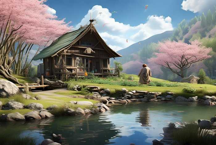 世外桃源的隐居生活的句子 世外桃源的隐居生活的句子是什么