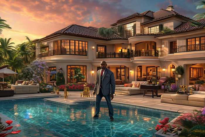 乔丹的奢华生活、乔丹的奢华生活图片