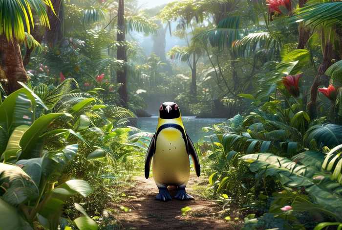 什么企鹅生活在热带雨林；什么企鹅生活在热带雨林里