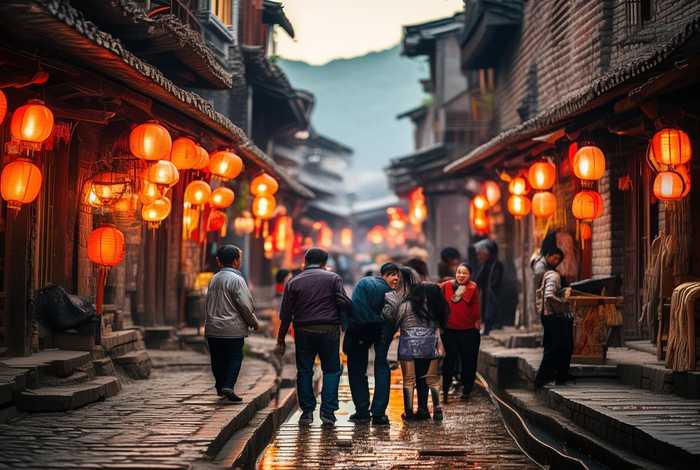 山城生活文案；山城巷文案