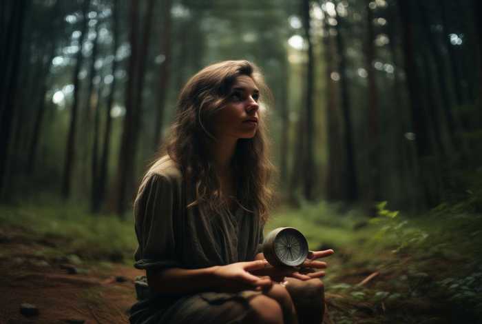 生活中如何辨别方向的画 - 生活中如何辨别方向的画图