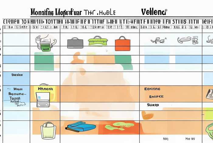 日常生活明细表；日常生活明细表格模板
