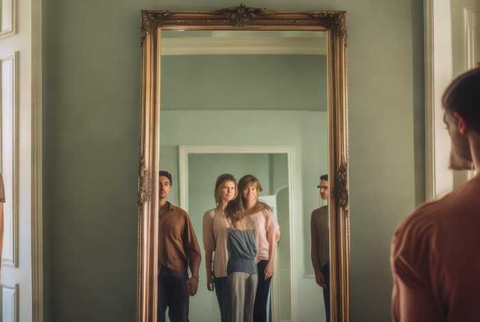 生活就像一面镜子名言（生活就像一面镜子名言照出了人性的美丑 善恶）