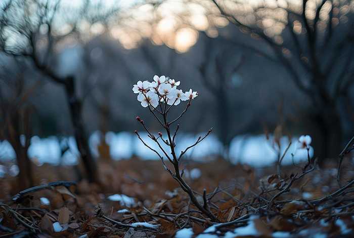 生活纵有万般苦梅花依旧放清香 - 生活纵有万般苦只有自己最清楚图片