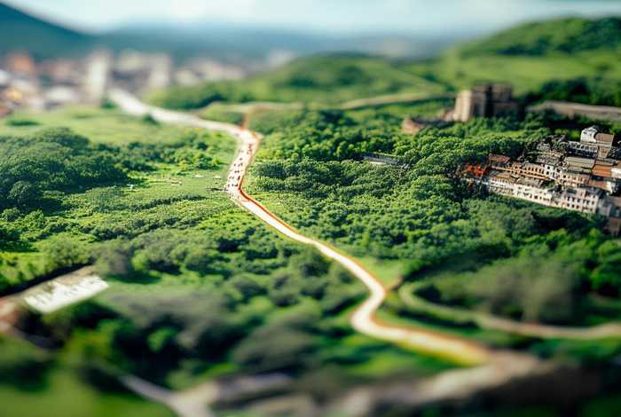 平湖生态园徒步到甘坑小镇路线图最新版（平湖生态园到甘坑小镇走路多久）