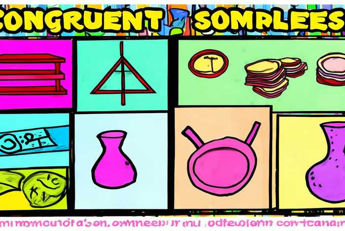 生活中的全等图形图片（生活中的全等图形图片手抄报）