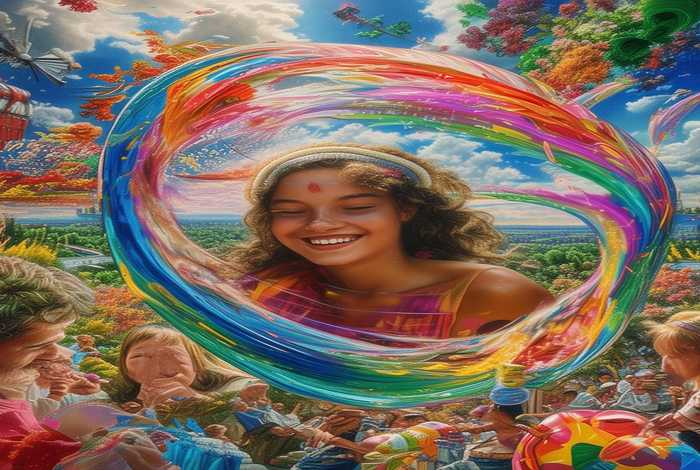 生活像个万花筒300个字；生活像个万花筒300个字怎么写