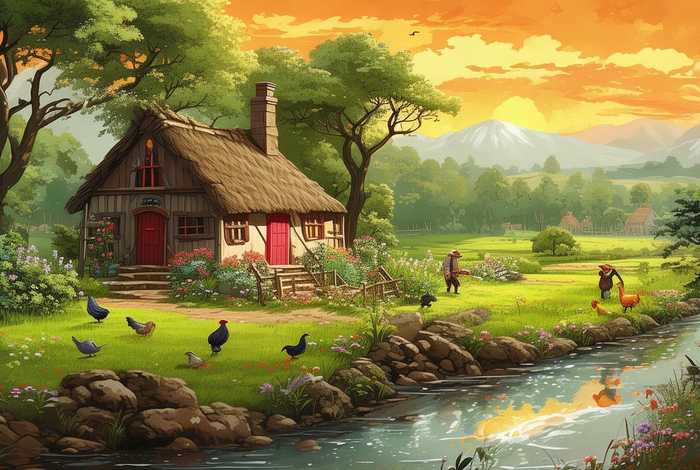 描写农家生活的小诗 - 描写农家生活的小诗歌