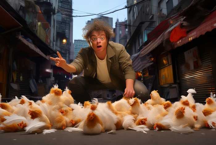 生活本来就是一地鸡毛 生活本来就是一地鸡毛,我把鸡毛当令箭