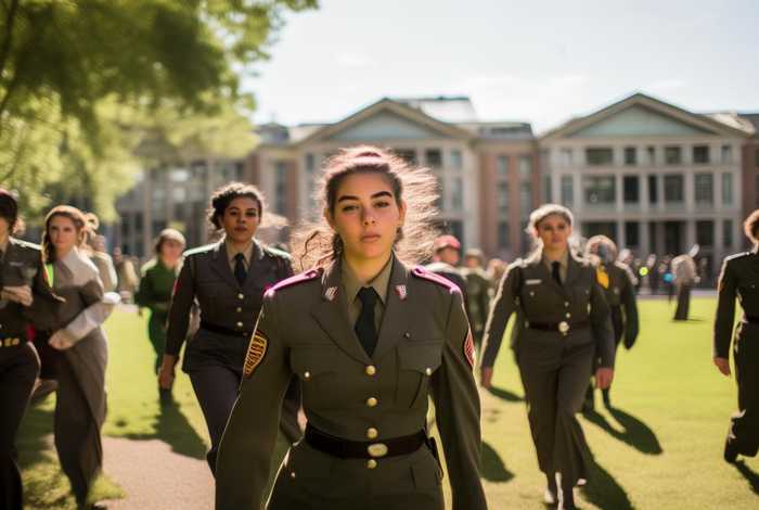 女生在军校的生活 - 女生在军校里的生活是什么样的