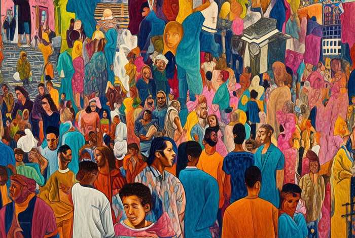 生活的交集绘画；生活的交集绘画作品欣赏与心得体会