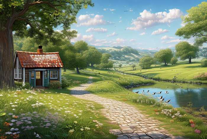 人生活的地方图片，人生活的地方图片大全