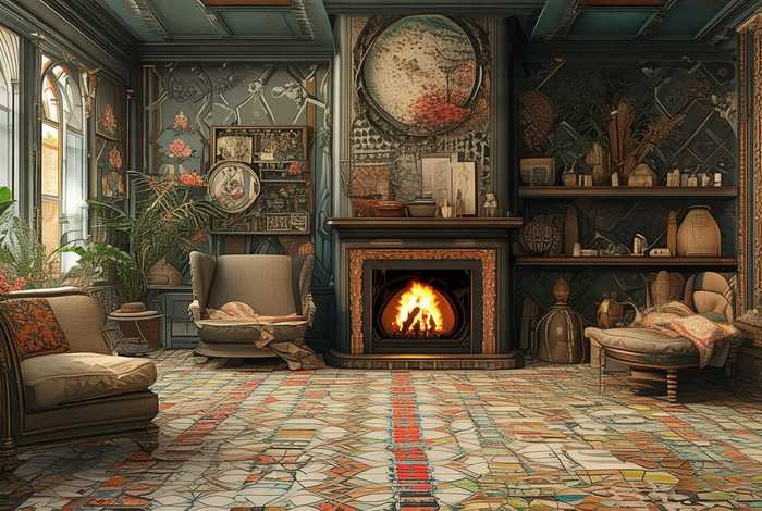 生活空间设计图、生活空间设计图案