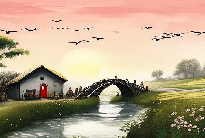 描写田园的成语 - 描写田园的成语大全