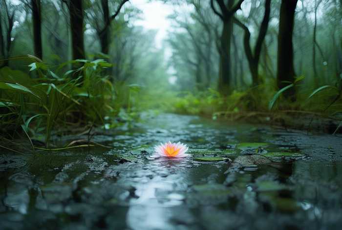 生活如一潭死水下一句，生活如一潭死水下一句是什么